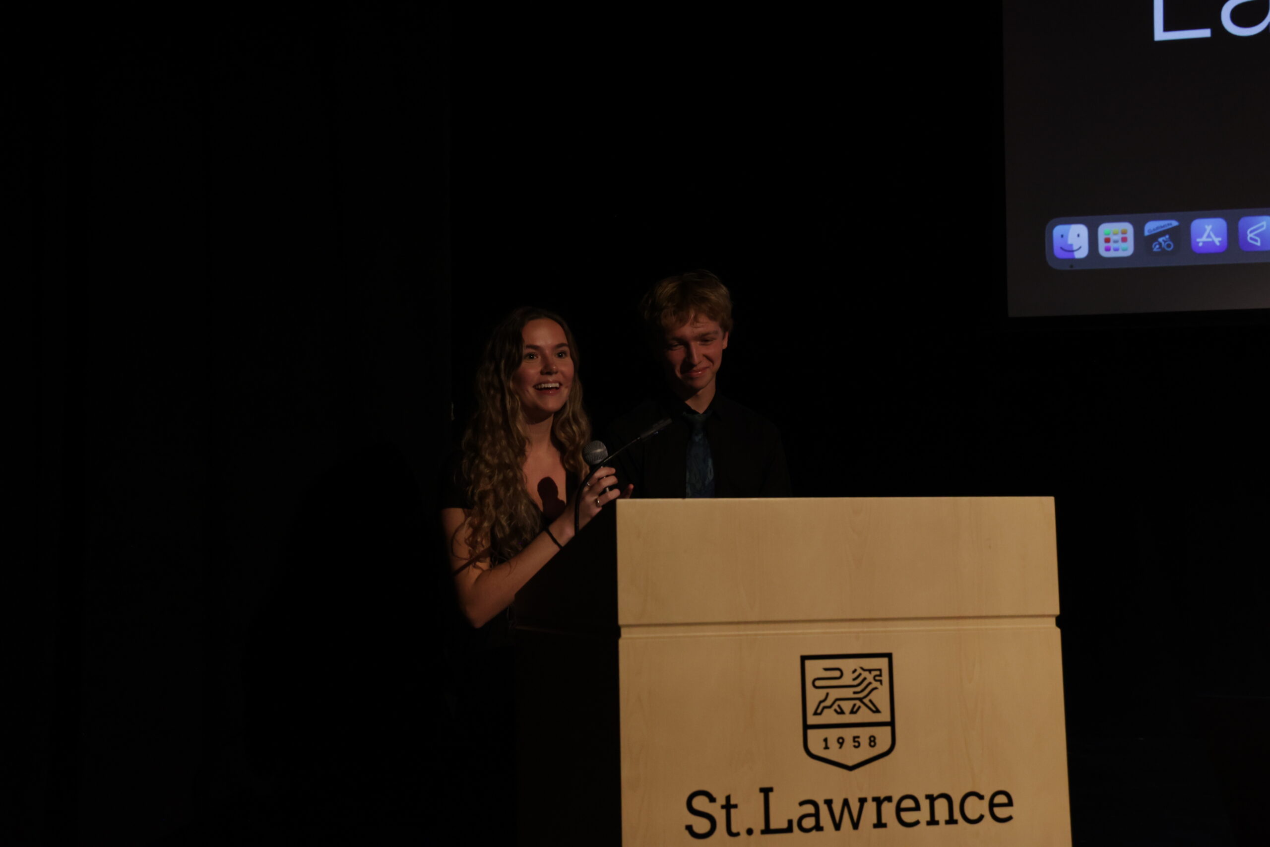 Masters of Ceremony, Julia Roy and Emmanuel Pouliot