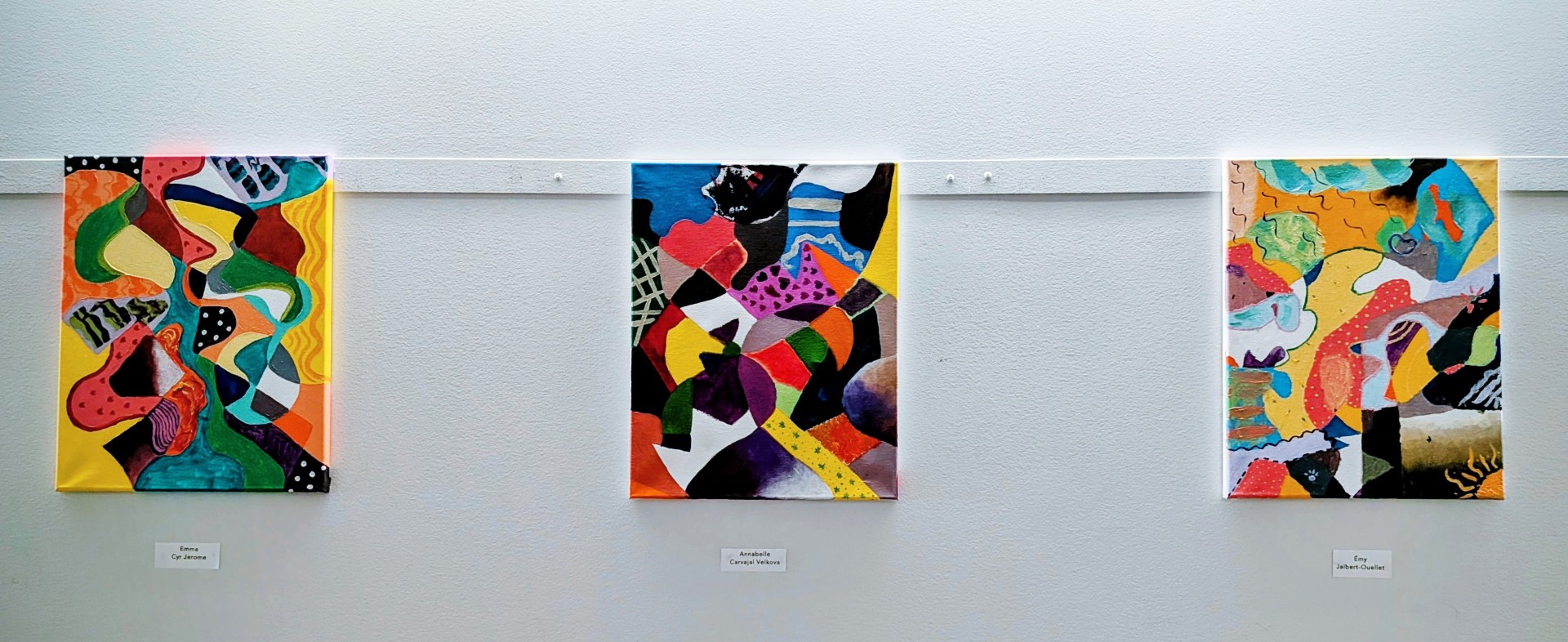 Abstract Colour Studies Painting Exhibition