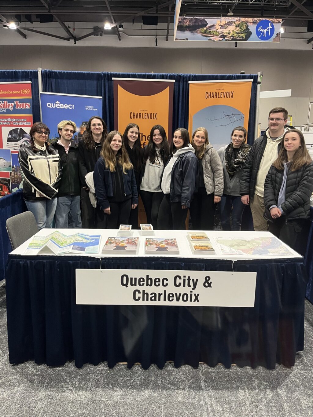 Tourism Students Participate in the Ottawa Travel and Vacation Show