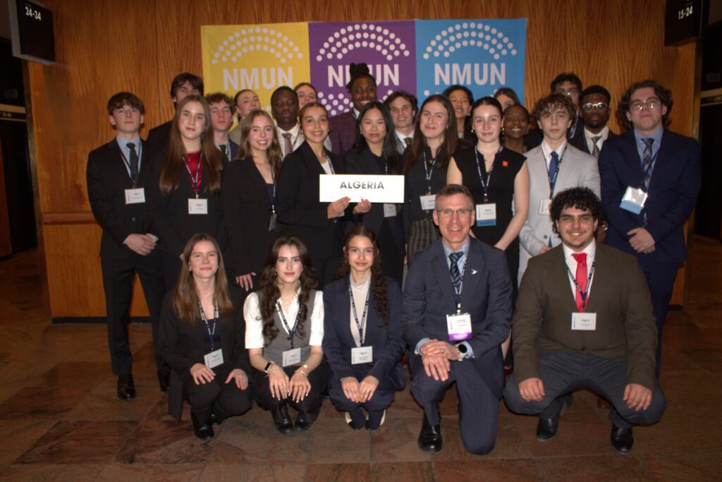 St. Lawrence at the National Model United Nations 2026: Congratulations to Our Delegates! 